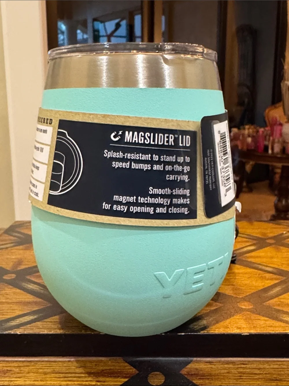Yeti Rambler 10 oz Wine Tumbler - Seafoam Green